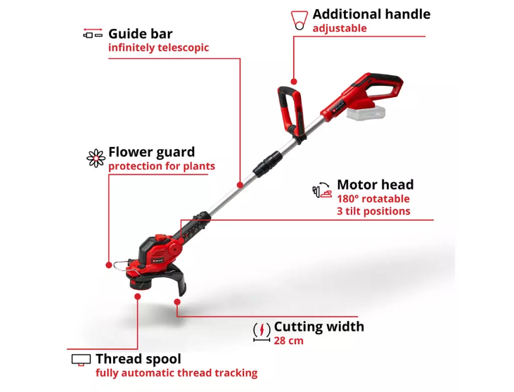 EINHELL LAWN TRIMMER C/L 18V - Image 2