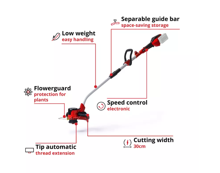 EINHELL CORDLESS TRIMMER 36/30 - Image 2