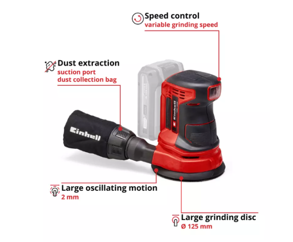 EINHELL SANDER ROTATING C/L - Image 2