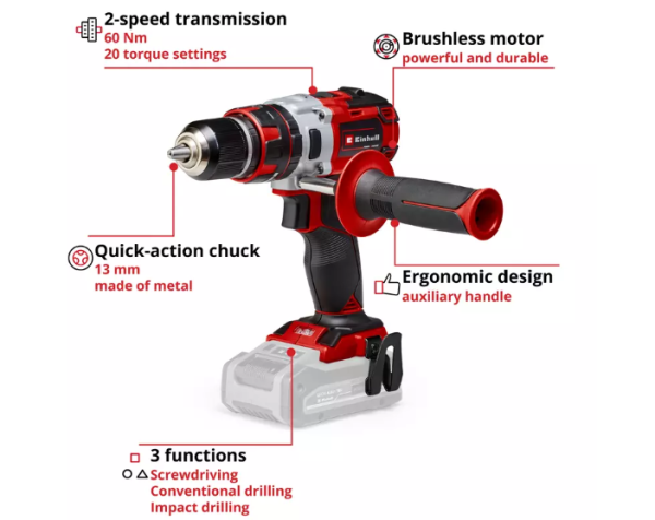 IMPACT DRILL 13MM 60NM B/L - Image 2