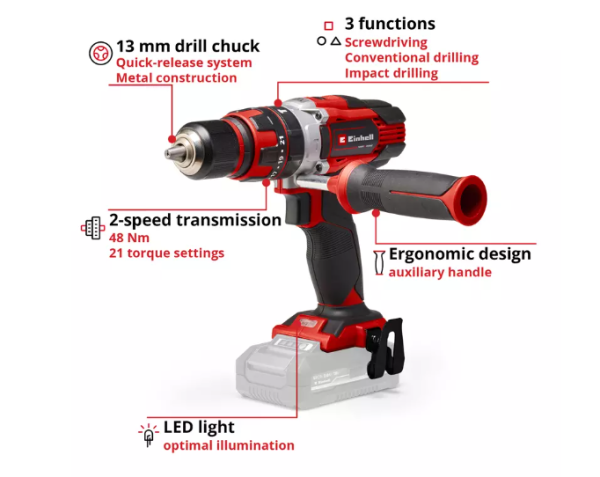 IMPACT DRILL 13MM 48NM - Image 2